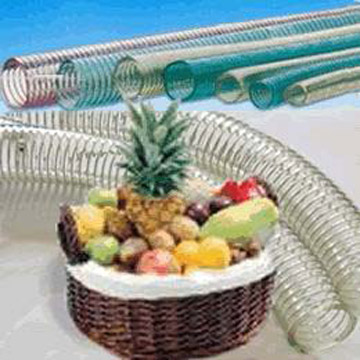  PVC Food Grade Steel Wire Reinforced Hose ( PVC Food Grade Steel Wire Reinforced Hose)