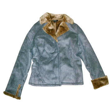  Ladies` 100% Polyester Knitted Jacket (100% женский полиэстер вязаная кофта)