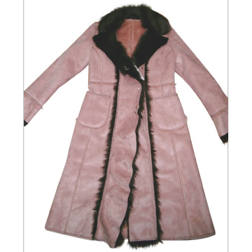  Ladies` 100% Polyester Knitted Coat (100% женский полиэфирные трикотажные Герб)