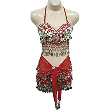  Belly Dance Costume (Belt & Top) (Танец живота костюм (Пояс & Top))