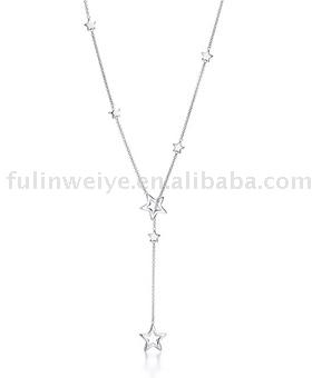  100% Silver Necklace (100% Серебряное ожерелье)
