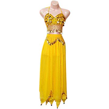  Belly Dance Costume (Skirt & Top) (Belly Dance Kostüm (Rock und Top))