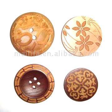  Wooden Button ( Wooden Button)