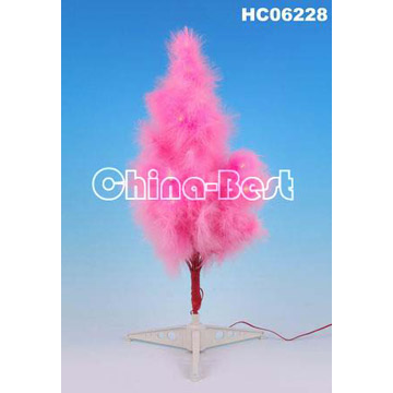  Red LED Feather Light Tree (60cm) ( Red LED Feather Light Tree (60cm))