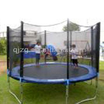  Spring Round Trampoline and Safety Net ( Spring Round Trampoline and Safety Net)