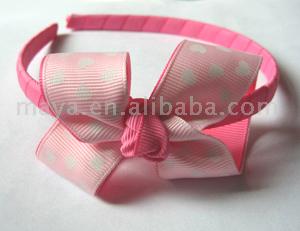  Headband with Ribbon Bow ( Headband with Ribbon Bow)
