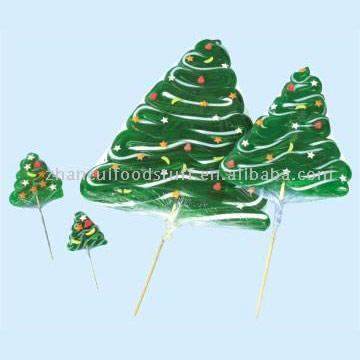  Christmas Tree Lollipop