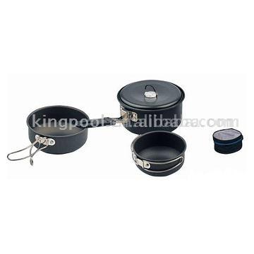  4-Piece Hard Anodized Cook Set ( 4-Piece Hard Anodized Cook Set)