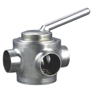  Sanitary BW 3-Way Plug Valve ( Sanitary BW 3-Way Plug Valve)