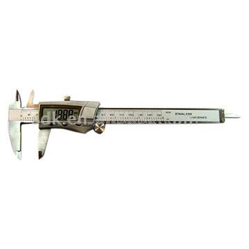  3-Key Digital Caliper with Metal Shell (3-Key Digital Caliper mit Metallgehäuse)