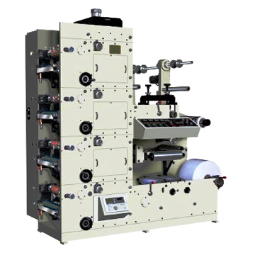  Label (Logo) Flexo Printing Machine (ZBS320B) with CE Certification