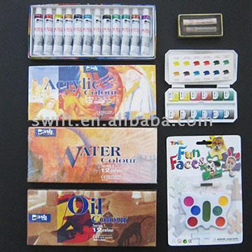  Oil/Acrylic/Water/Poster Colors in Aluminum Tube (Нефть / Акриловые / Вода / плаката цвета в алюминиевой трубки)