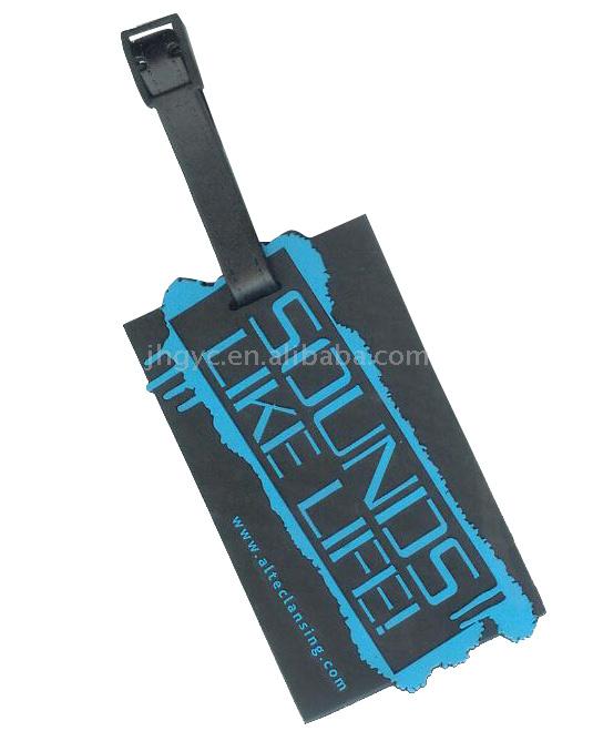  PVC Luggage Tag (ПВХ багажную бирку)