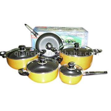  10pc Cookware Set (10PC посуда Установить)