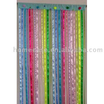  Rainbow Ribbon Curtain