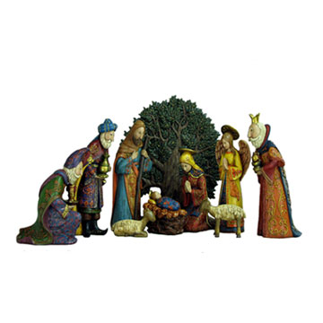  Norse Nativity Set (Задать норвежское Рождество)