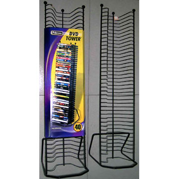  40-DVD Wire Tower (40-DVD Wire Tower)