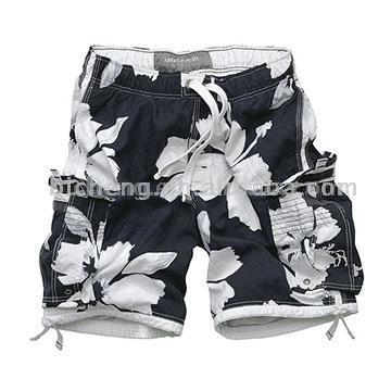  Men`s Printed Cargo Shorts ( Men`s Printed Cargo Shorts)