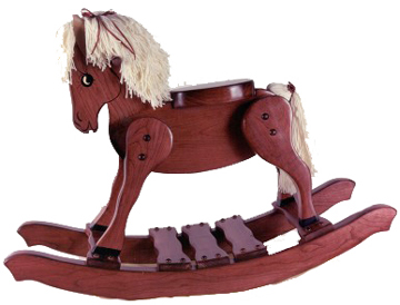  Hardwood Rocking Horse (Лиственные Rocking Horse)