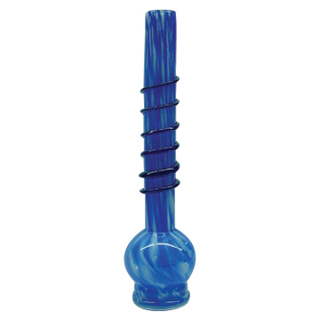  Glass Bong (K21388BW, 18")