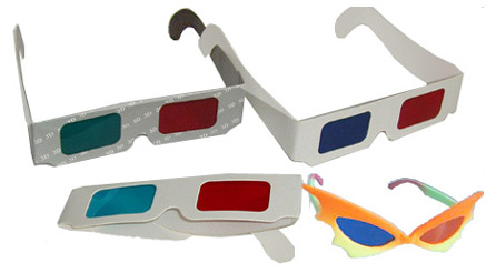  Paper 3D Glasses (Бумага 3D очки)