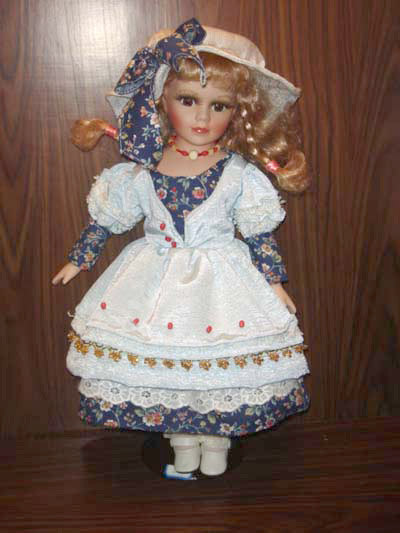  16" Porcelain Doll