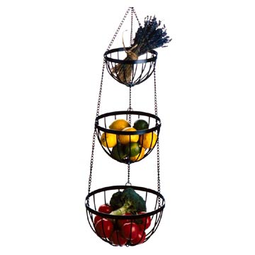 Hanging Iron Basket ( Hanging Iron Basket)