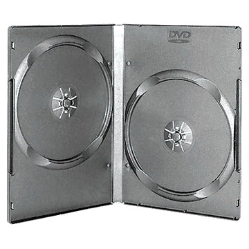  14mm Double Black Long DVD Case ( 14mm Double Black Long DVD Case)