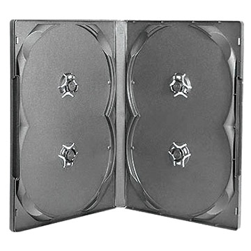  4 Discs Black DVD Case ( 4 Discs Black DVD Case)