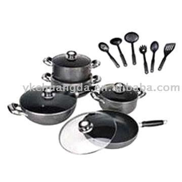  16pc Aluminum Cookware Set ( 16pc Aluminum Cookware Set)