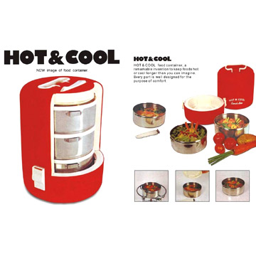  Hot and Cool Food Container (Hot and Cool Conteneur pour aliments)