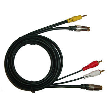  Audio/Video Cable (Câble audio / vidéo)