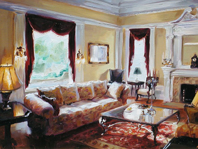  Oil Painting (Indoor Scenery) ( Oil Painting (Indoor Scenery))