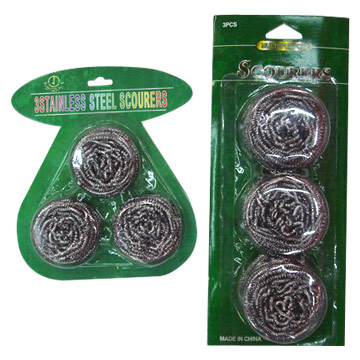  3pc Metallic Scourer