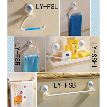  Suction Towel Ring / Bar / Rack