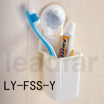  Suction Toothbrush Rack