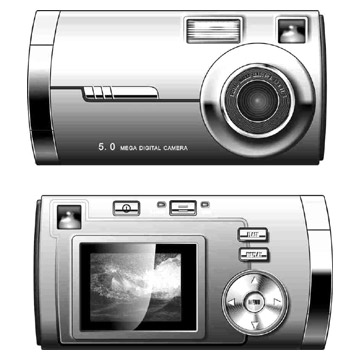  Digital Camera (5.0 Mega Pixels) (Digitalkamera (5,0 Megapixel))