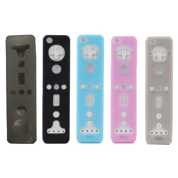  WII Remote Control Silicone Sleeve (Wii Remote контролю Силиконовые рукава)