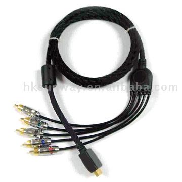  Component Video Cable for Games