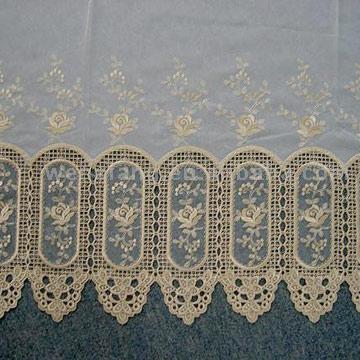  Water-Soluble Embroidery Window Curtain ( Water-Soluble Embroidery Window Curtain)