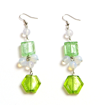  Glass Beads Earrring (Стеклянные шарики Earrring)