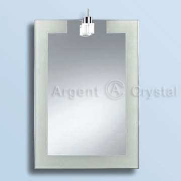  Bathroom / Decorative Mirror with Sandblasting Technique ( Bathroom / Decorative Mirror with Sandblasting Technique)