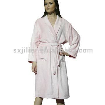  Silk Towel Bathrobe (Шелковый халат полотенце)