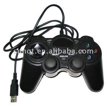  USB Dual Shock Gamepad