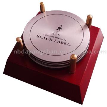 Aluminum Coaster Set ( Aluminum Coaster Set)
