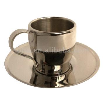  Stainless Steel Coffee Cup (Stainless Steel Coffee Cup)