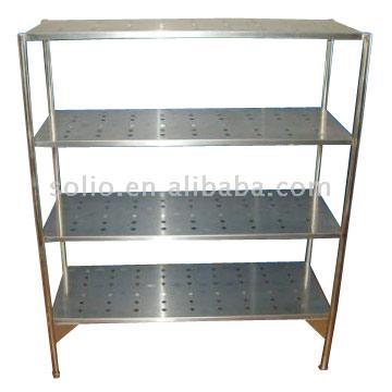  4-Layer Stainless Steel Shelf (4-couche d`acier inoxydable plateau)