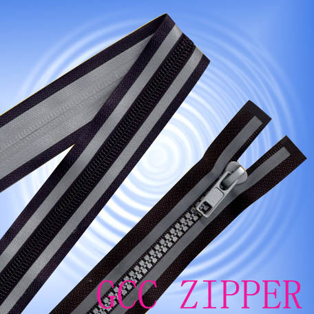  Nylon Zipper with Reflex Tapes (Нейлоновая молния с оптикой ленты)