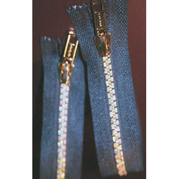  Plastic, Derlin & Resin Zipper with Golden Tooth (Plastique, Résine Derlin & Zipper avec Golden Tooth)