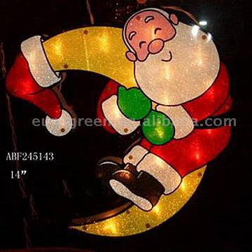  Holiday Light (Santa Holding Moon) ( Holiday Light (Santa Holding Moon))